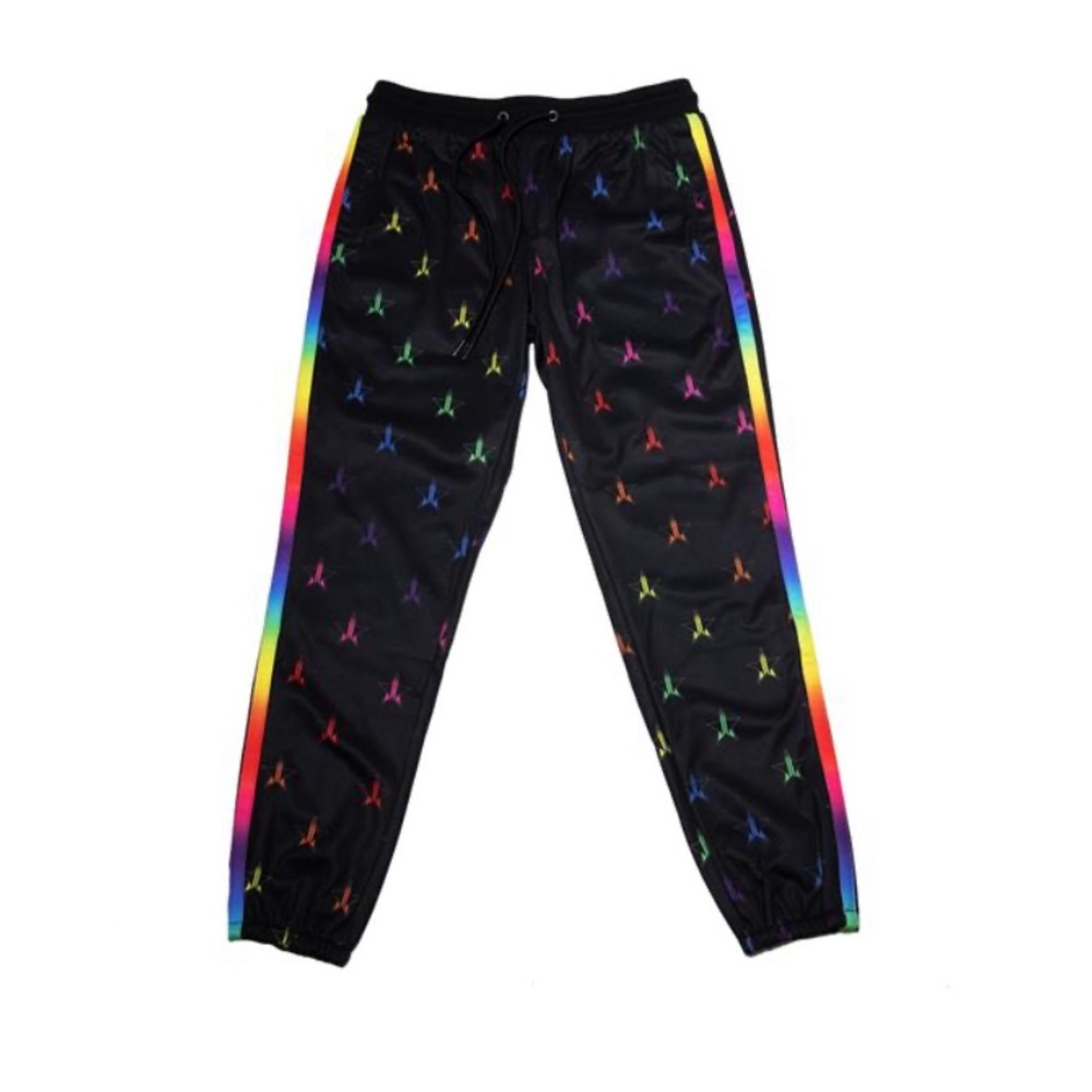 Jeffree star rainbow track jogger